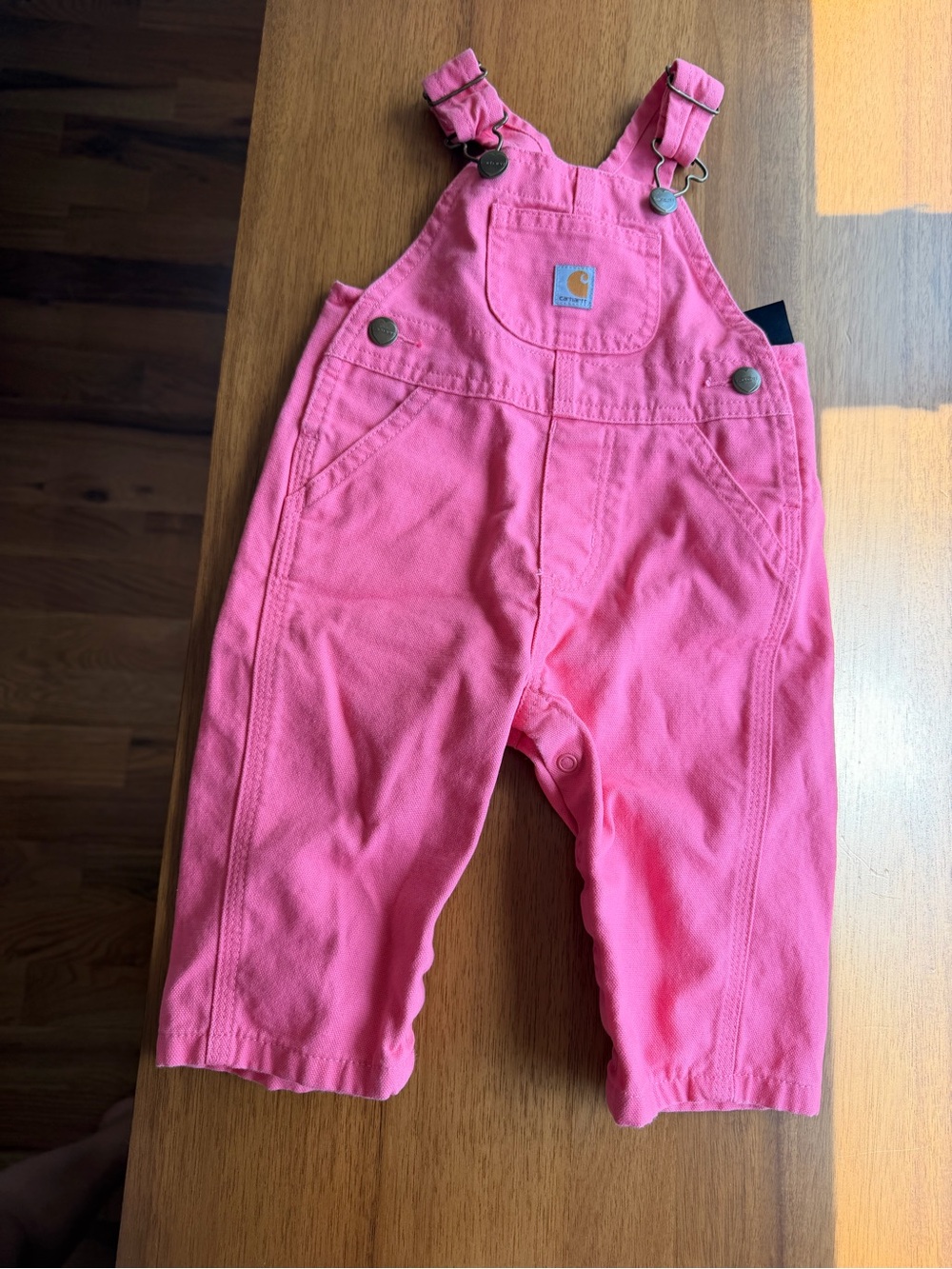 Carhartt Pink Baby Overalls